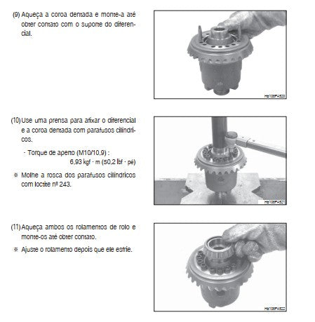 Manual De Serviço HYUNDAI - H930S/H940S - Retroescavadora