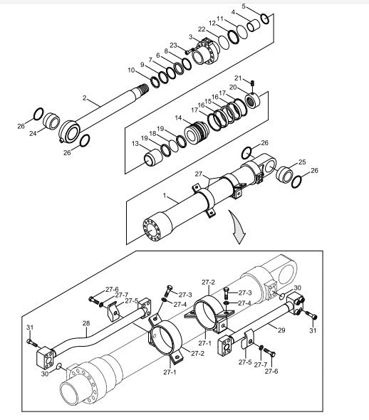 Catalogo De Pecas Escavadeira Hyundai - R210lc - 9 - (ingles