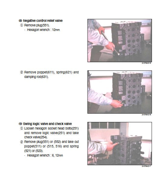 Manual de Serviço Hyundai - R250lc-7 - Escavador Hidráulico