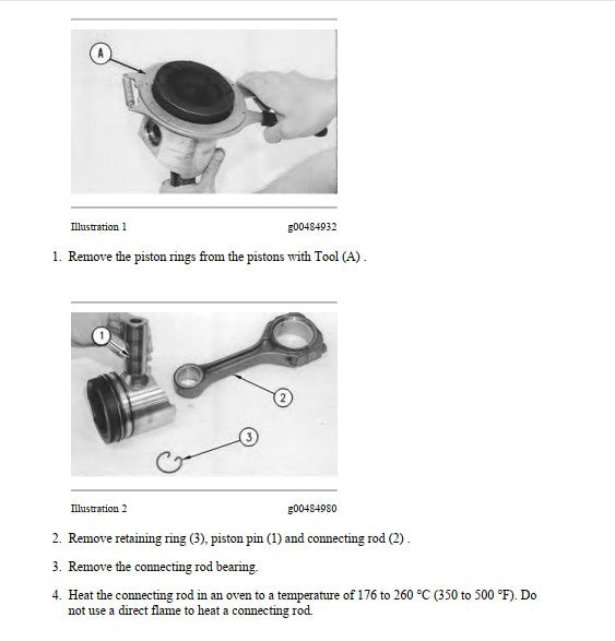 Manual de Serviço CATERPILLAR - D4E - Trator De Esteira (Inglês) PDF
