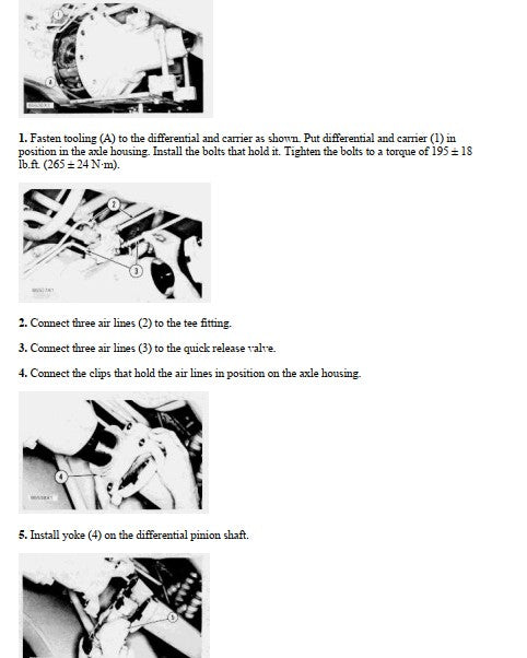 Manual de Serviço CATERPILLAR - 966C - Carregadeira De Rodas (Inglês) PDF