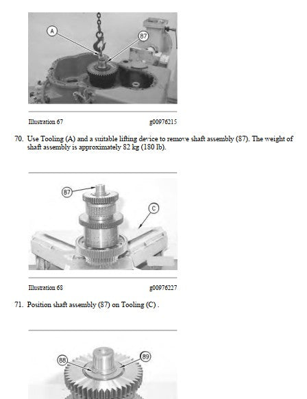 Manual de Serviço CATERPILLAR - 938G II - Carregadeira De Rodas (Inglês) PDF