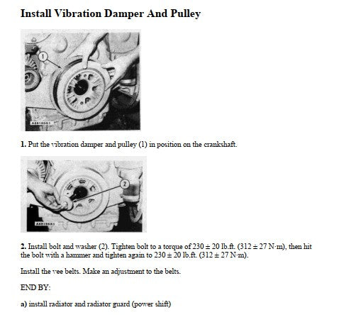 Manual de Serviço CATERPILLAR - D5B - Trator De Esteira (Inglês) PDF