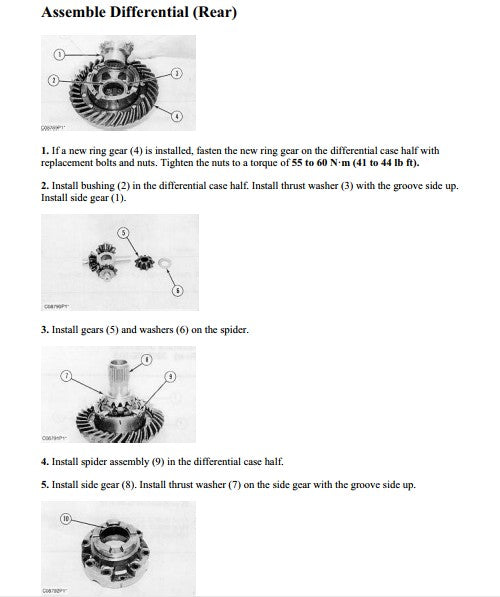 Manual de Serviço CATERPILLAR - 416B - Retroescavadeira - ( Inglês )