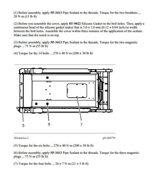 Manual de Serviço Caterpillar - 226B - Mini Carregadeira (Inglês) PDF