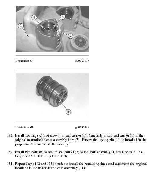 Manual de Serviço Caterpillar - 140K - Motoniveladora (Inglês) PDF