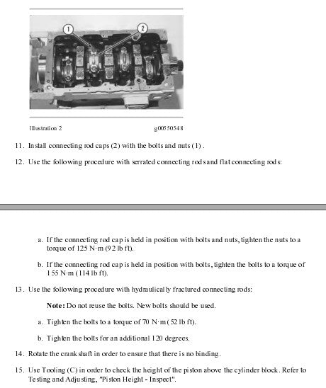 Manual de Serviço CATERPILLAR - 416C - Retroescavadeira - ( Inglês )
