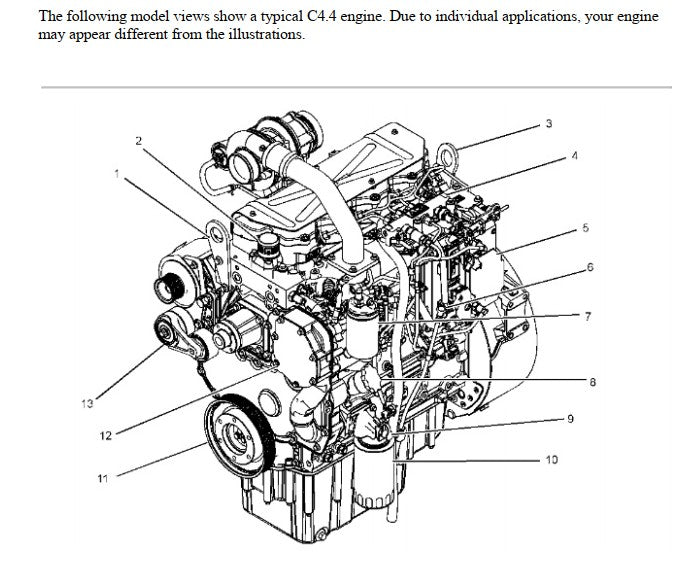 Manual De Serviço Motor - C4.4 - Maquinas Caterpillar