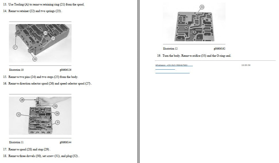 Manual de Serviço CATERPILLAR - AD30 - Caminhão Articulado Subterrâneo (Inglês) PDF