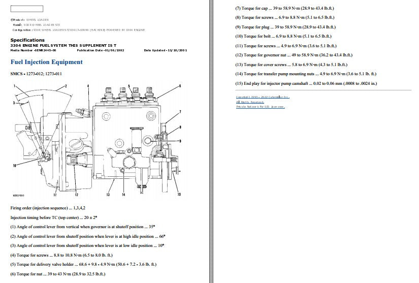 Manual de Serviço CATERPILLAR - 930R - Carregadeira De Rodas (Inglês) PDF