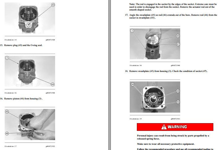 Manual de Serviço CATERPILLAR - D6N XL - Trator De Esteira (Inglês) PDF