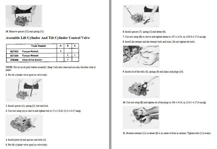 Manual de Serviço CATERPILLAR - D6C - Trator De Esteira (Inglês) PDF