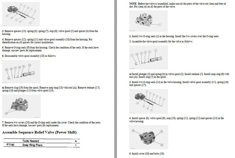 Manual de Serviço CATERPILLAR - D6D SR - Trator De Esteira (Inglês) PDF