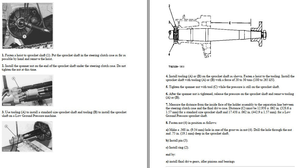 Manual de Serviço CATERPILLAR - D6D - Trator De Esteira (Inglês) PDF