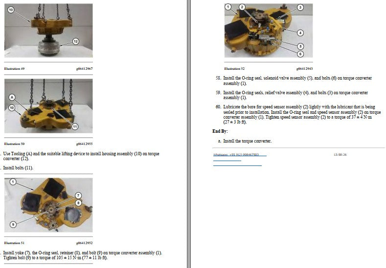 Manual de Serviço CATERPILLAR - D5 - Trator De Esteira (Inglês) PDF