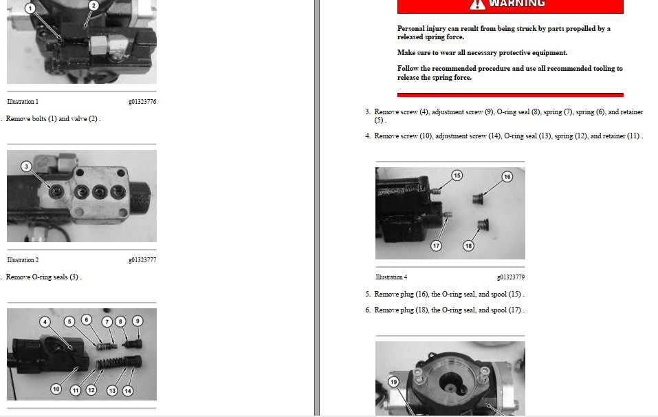 Manual de Serviço Caterpillar - 256C - Mini Carregadeira (Inglês) PDF