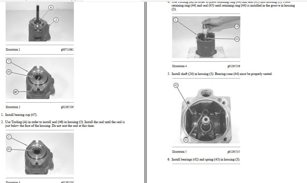 Manual de Serviço CATERPILLAR - RM-300 - Recuperadora De Estradas (Inglês) PDF