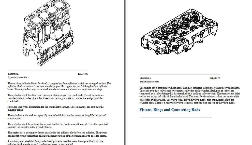 Manual de Serviço CATERPILLAR - CS-54B - Rolo Compactador Vibratório (Inglês) PDF