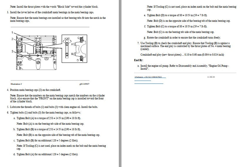 Manual de Serviço CATERPILLAR - 775G - Caminhão Fora De Estrada (Inglês) PDF