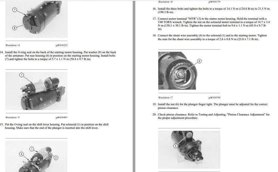 Manual de Serviço Caterpillar - 140H ES - Motoniveladora (Inglês) PDF