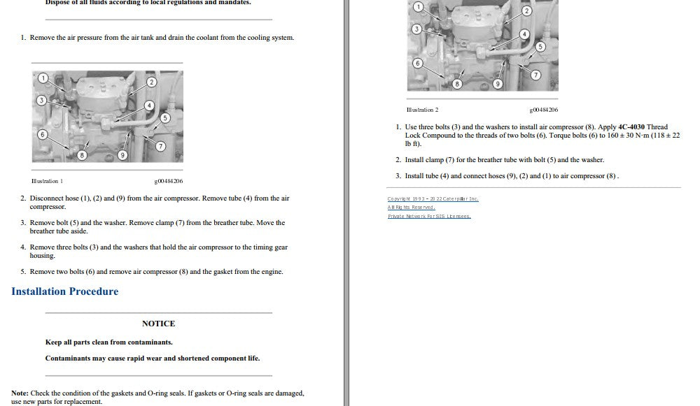 Manual de Serviço Caterpillar - 12G - Motoniveladora (Inglês) PDF