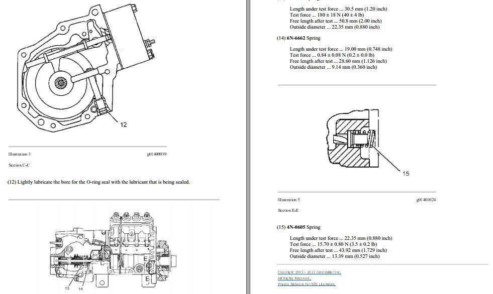 Manual de Serviço Caterpillar - 12G - Motoniveladora (Inglês) PDF
