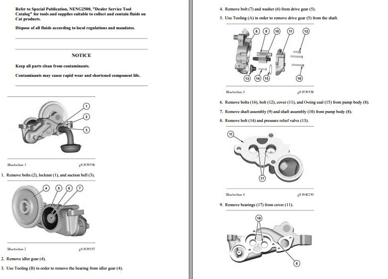 Manual de Serviço Caterpillar - 12G - Motoniveladora (Inglês) PDF
