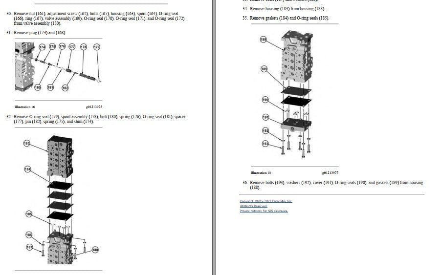 Manual de Serviço CATERPILLAR - 320DL - Escavadora (Inglês) PDF