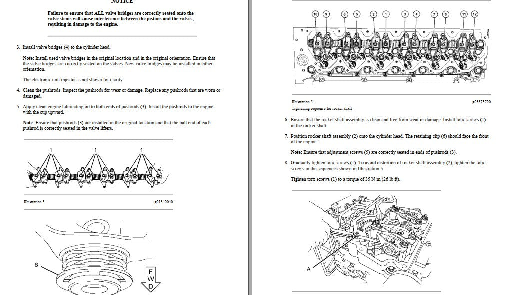 Manual de Serviço CATERPILLAR - 320 - Escavadora (Inglês) PDF