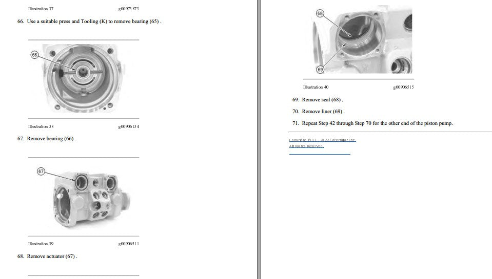 Manual de Serviço Caterpillar - 226B3 - Mini Carregadeira (Inglês) PDF