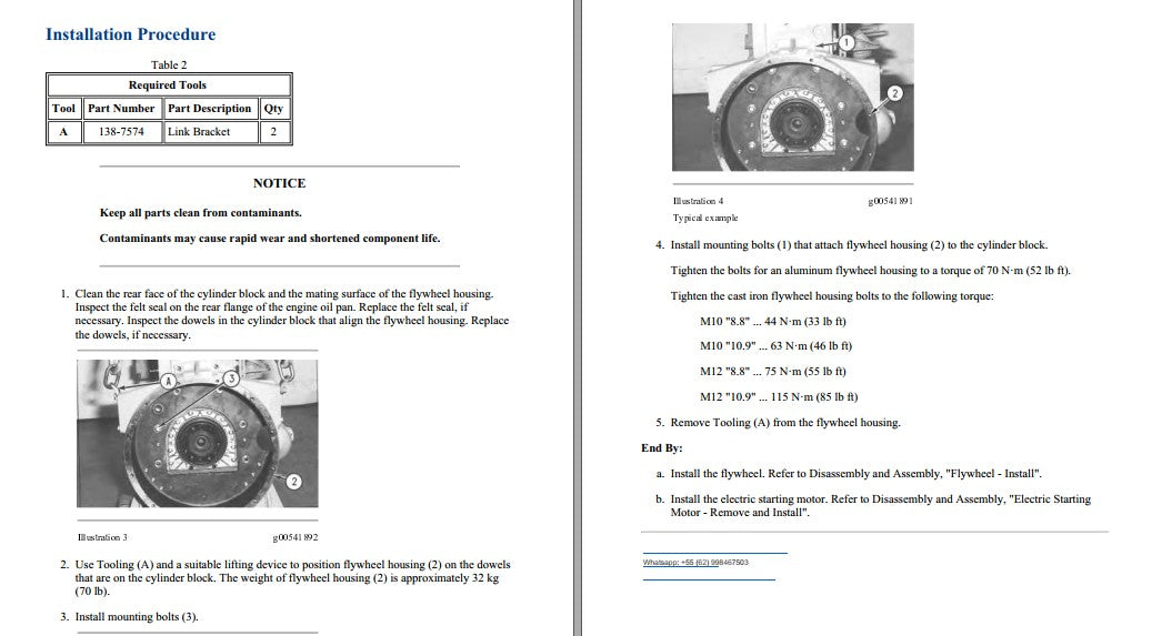 Manual De Serviço Motor - 3056 - Maquinas Caterpillar