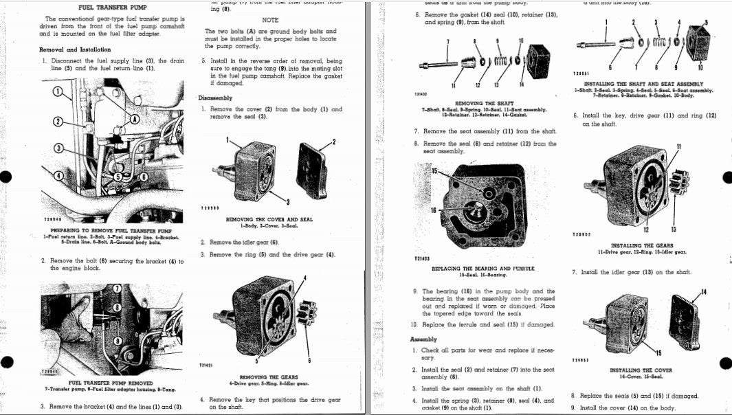 Manual De Serviço Motor - D353 - Maquinas Caterpillar
