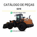 Catálogo de peças CASE 621E em PDF com ilustrações e identificação completa dos componentes da carregadeira TIER 3