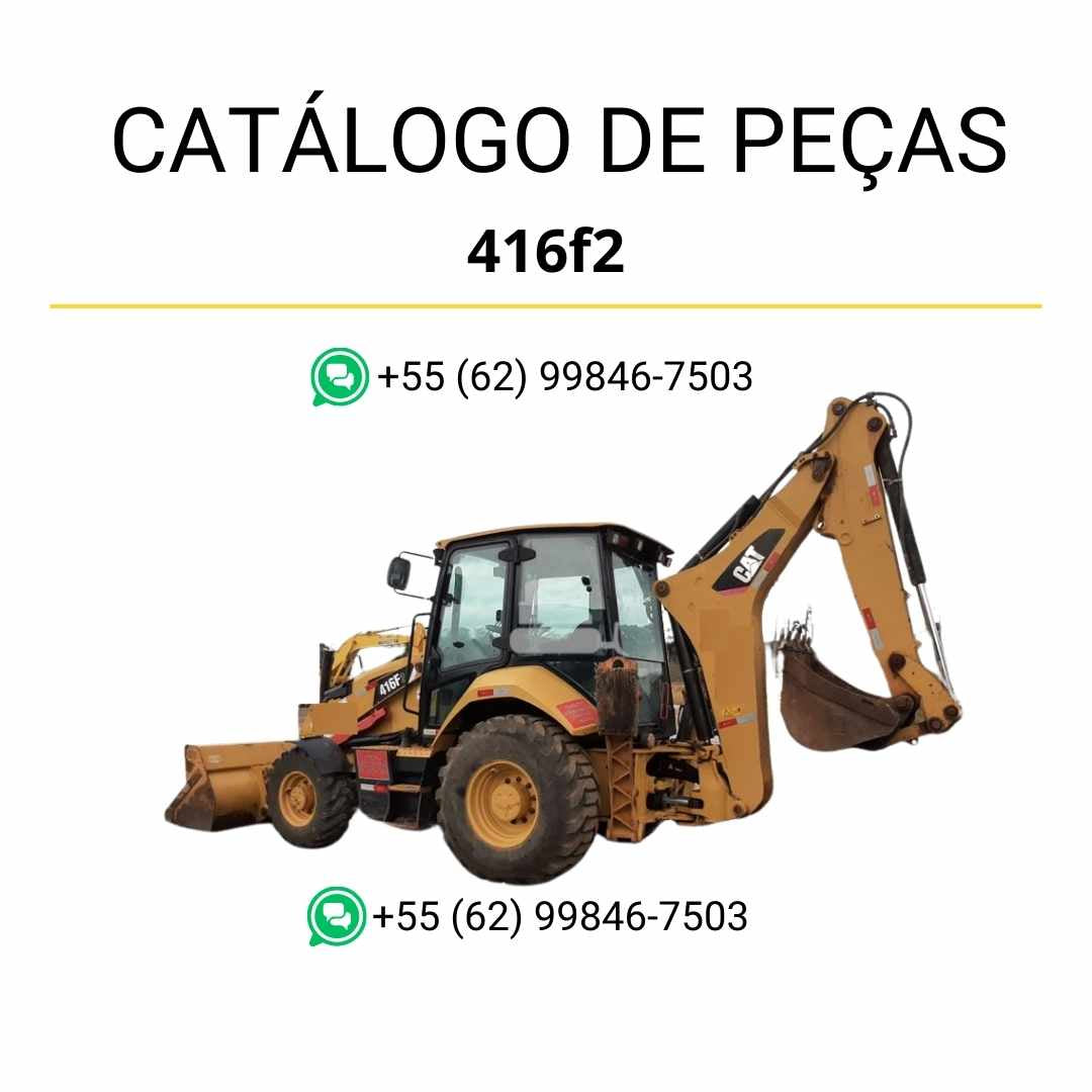 Catálogo de Peças Caterpillar 416F2 Retroescavadeira Articulada em PDF, diagramas e códigos originais