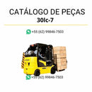 Catálogo de peças Hyundai 20LC-25LC-30LC-7 em inglês, com ilustrações técnicas completas, diagramas detalhados e lista de componentes originais em PDF.