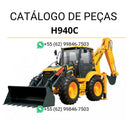 Catálogo de peças da retroescavadeira Hyundai H940C em PDF, com ilustrações técnicas detalhadas e lista completa de componentes originais.