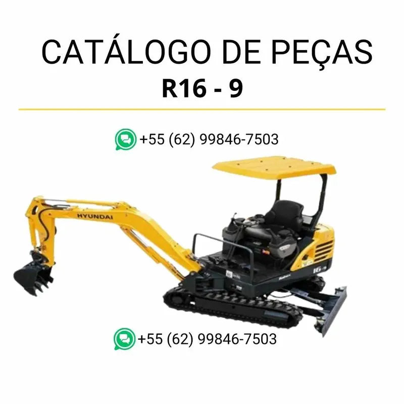Catálogo de peças Hyundai R140LC-7A em inglês, com 555 páginas de diagramas técnicos detalhados, ilustrações completas e lista de componentes originais em PDF.