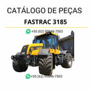 Catálogo de peças JCB Fastrac 3185 em PDF com ilustrações técnicas detalhadas e identificação completa de componentes originais