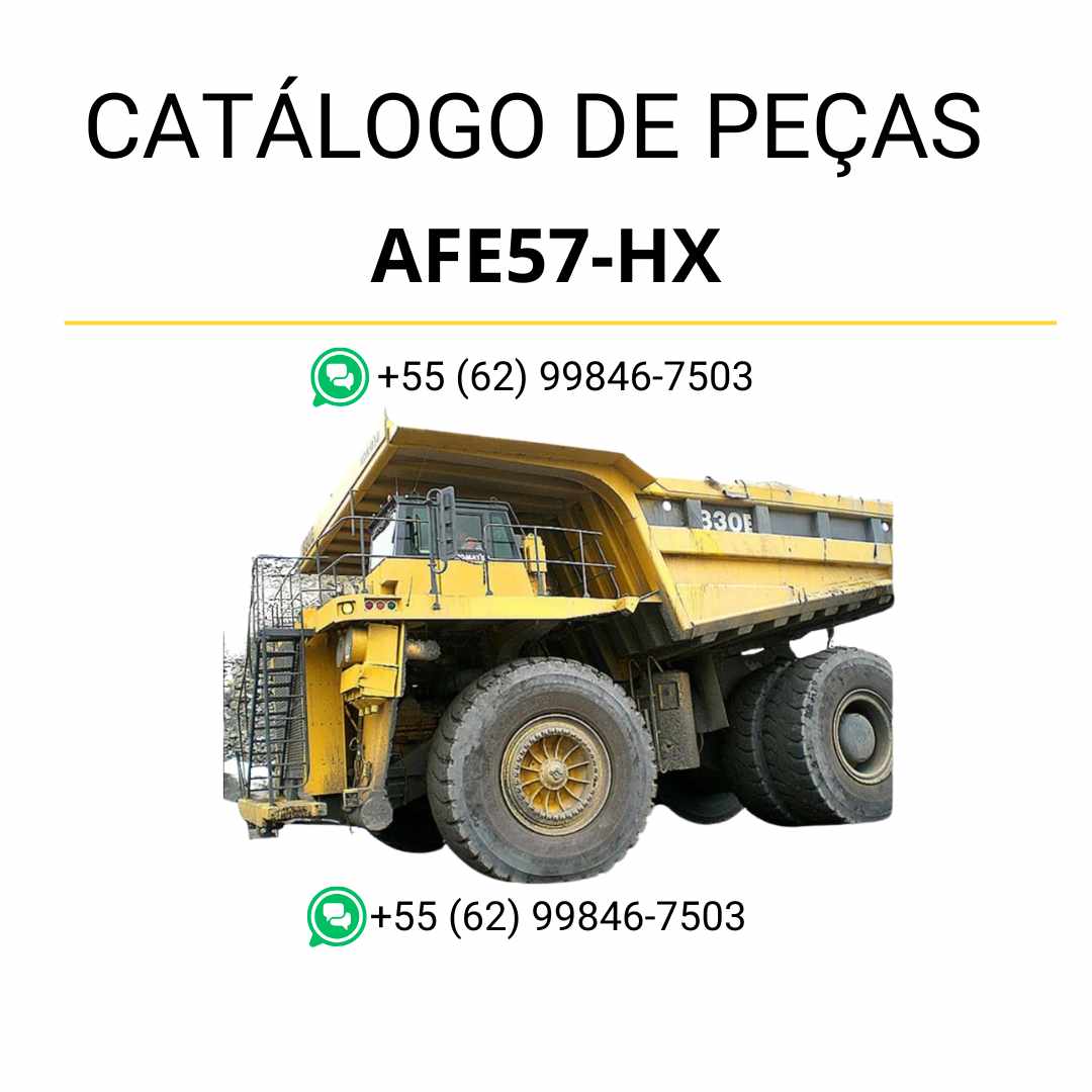 Catálogo de peças Komatsu 830E-1AC em PDF com esquemas técnicos detalhados e identificação dos componentes do caminhão basculante