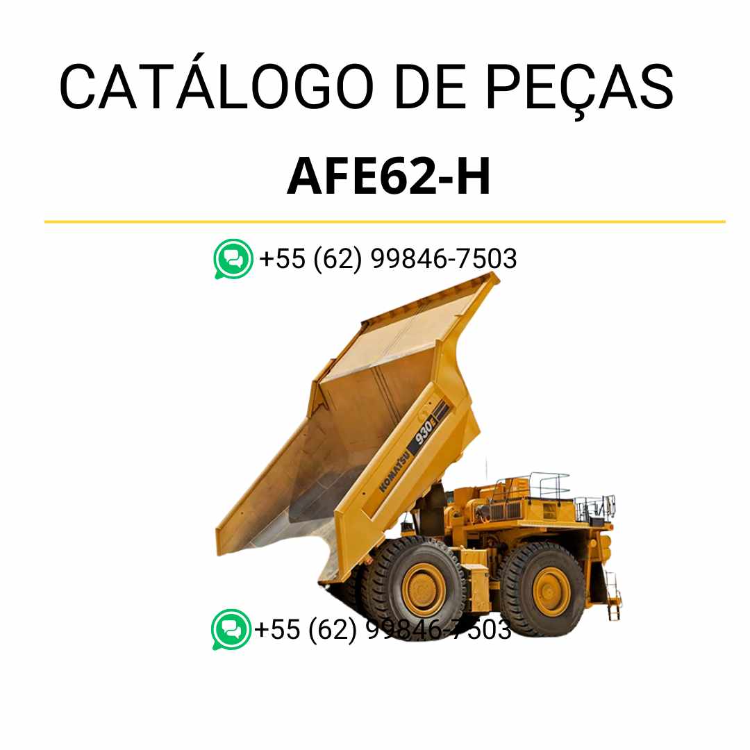 Catálogo de peças em PDF da Komatsu 930E-4SE, com esquemas técnicos ilustrados e descrição detalhada dos componentes do caminhão basculante