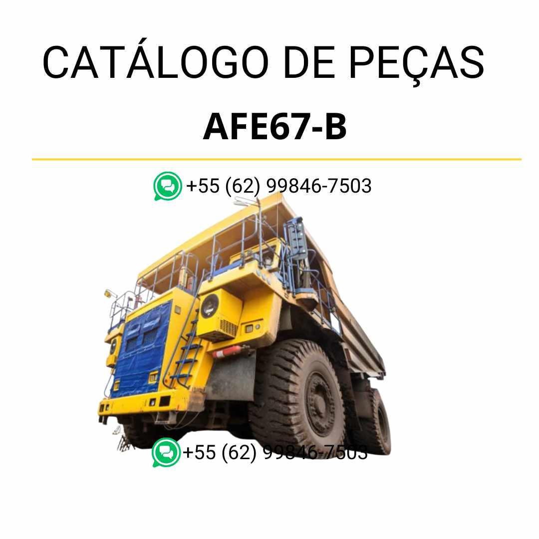 Catálogo de peças Komatsu AFE67-B 960E-2 em PDF com vistas técnicas e referência organizada de conjuntos do caminhão basculante