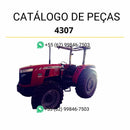 Catálogo de peças Massey Ferguson 4307 em PDF com ilustrações técnicas e lista completa de componentes originais do trator