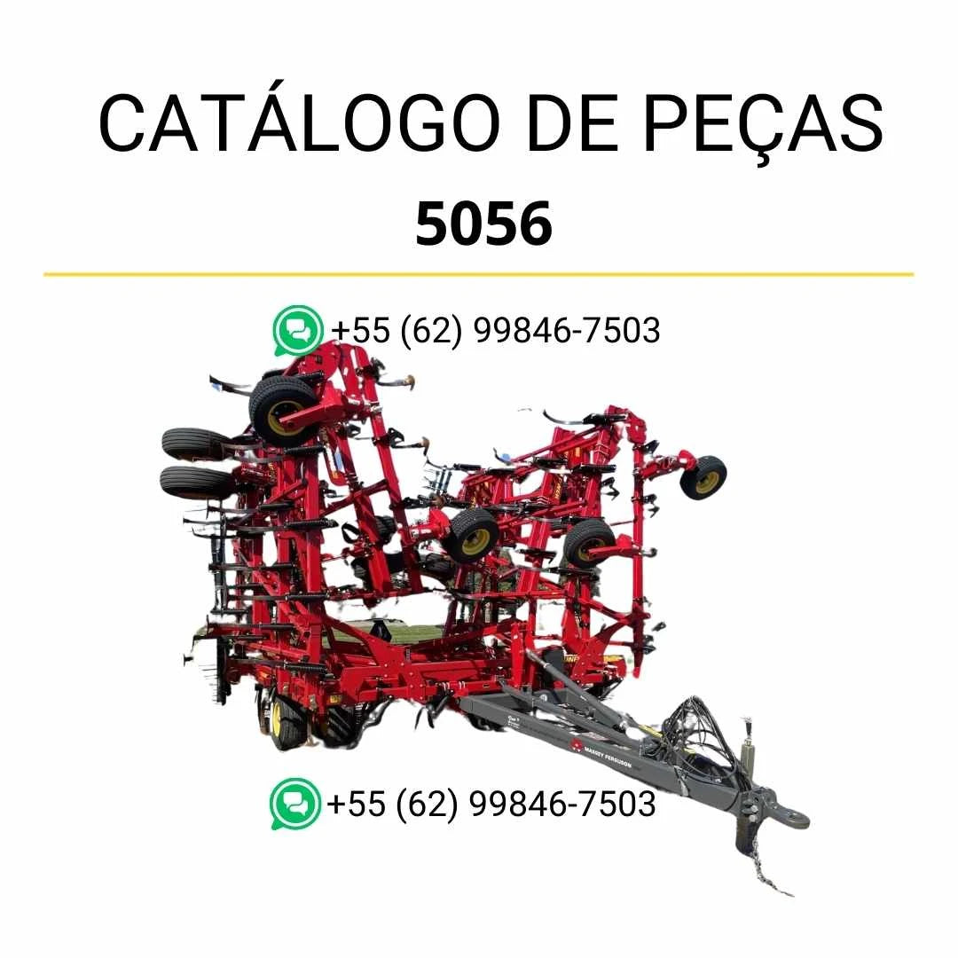 Catálogo de peças Massey Ferguson 5056 Cultivador de Campo em PDF com diagramas técnicos e identificação de componentes