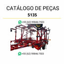 Catálogo de peças Massey Ferguson 5135 Cultivador de Campo em PDF com ilustrações técnicas e identificação completa dos componentes