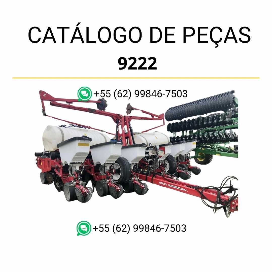 Catálogo de peças Massey Ferguson 9202 e 9222 Plantadoras em PDF com diagramas técnicos e identificação completa dos componentes