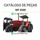 Catálogo de peças Massey Ferguson MF 5340 em PDF com ilustrações técnicas e identificação completa dos componentes do trator