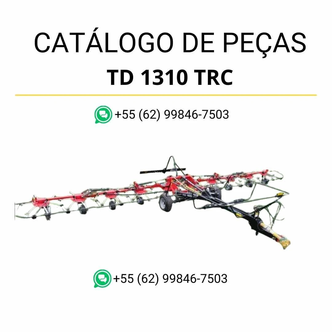 Catálogo de peças Massey Ferguson TD 1310 TRC / AMR em PDF com ilustrações técnicas e identificação completa dos componentes