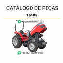 Catálogo de peças do trator Massey Ferguson 1640E em PDF, com diagramas detalhados, componentes originais e referências técnicas completas.
