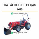 Catálogo de peças do trator compacto Massey Ferguson 1643 em PDF, com vistas técnicas, componentes originais e guias completos de manutenção.