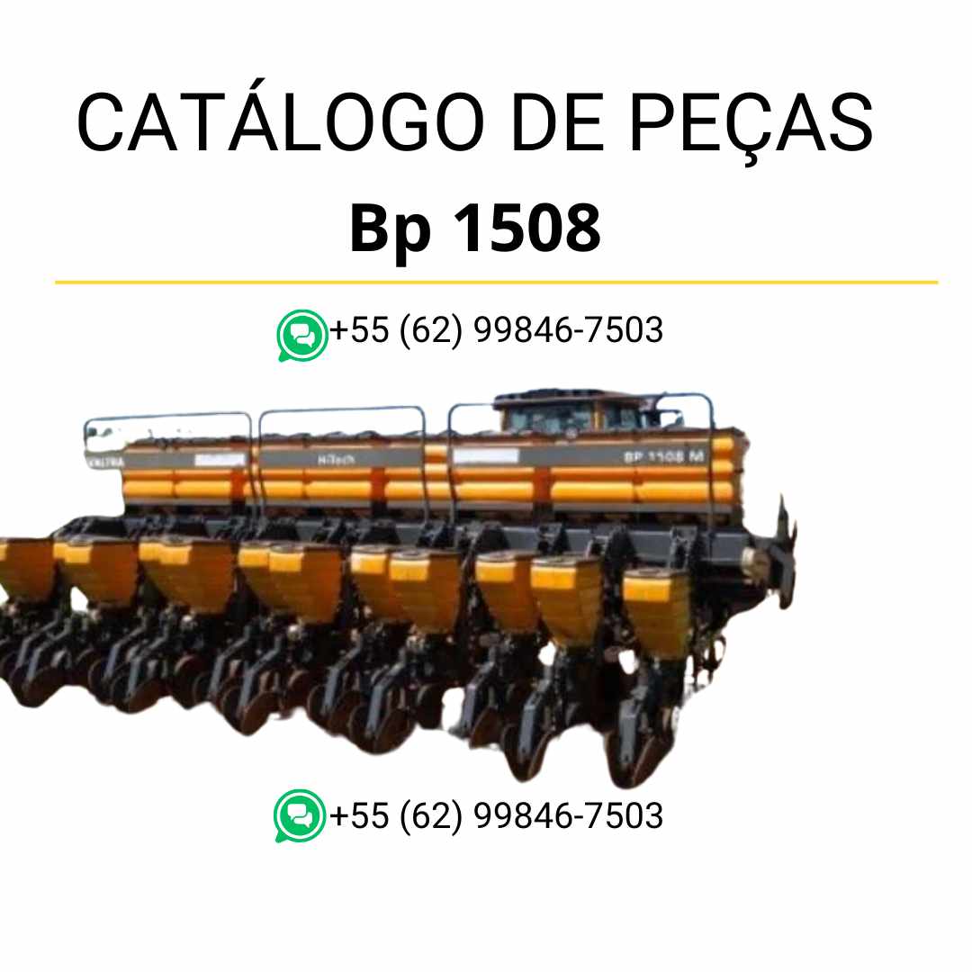 Catálogo de peças Valtra BP1508-1709L/M Hitech em PDF — guia técnico detalhado com diagramas e lista completa de componentes originais da plantadeira agrícola.